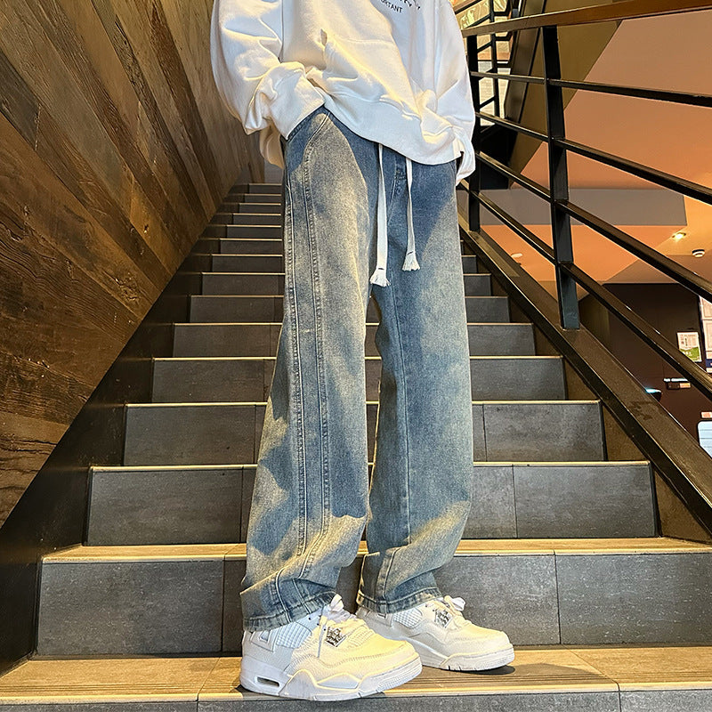 Herren lässige und weite Jeans Echo Archive