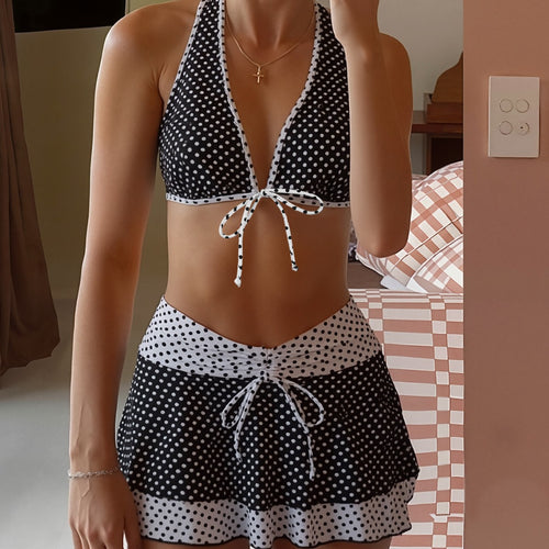 Damen Bikiniset mit modischem Dots-Design Echo Archiv