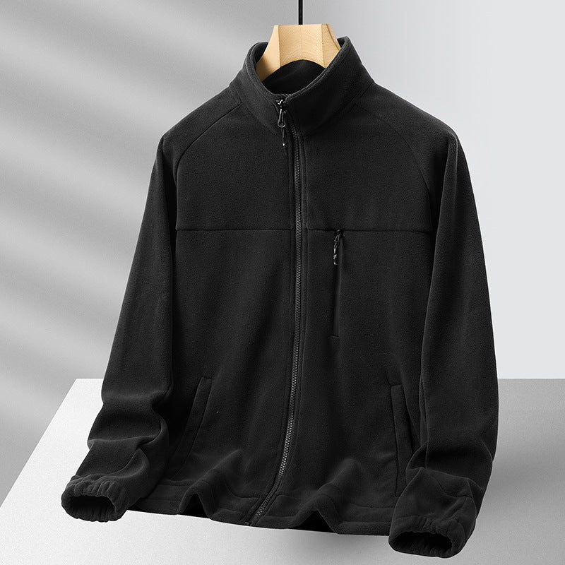 Unisex Fleecejacke mit hohem Kragen Echo Archiv