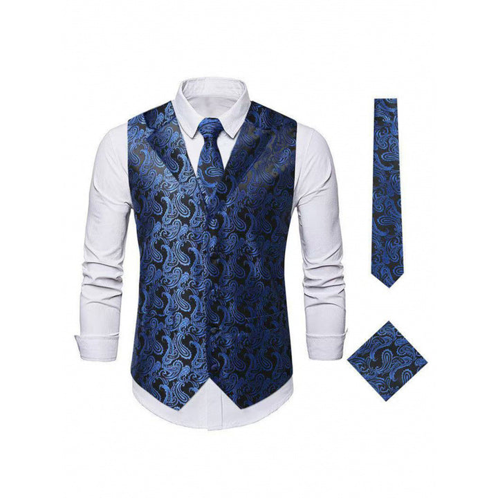 Herren elegante Weste mit Paisley-Muster Echoarchiv