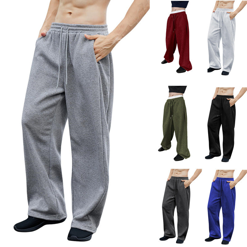 Herren nan lockere Oversize Jogginghose mit elastischem Bund und Kordelzug Echo Archiv