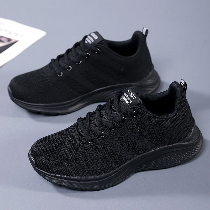 Damen nan leichter Strick-Fitnesssneaker mit nahtlosem Obermaterial, adaptiver EVA-Dämpfung und ergonomischem Fersenpolster Echo Archiv