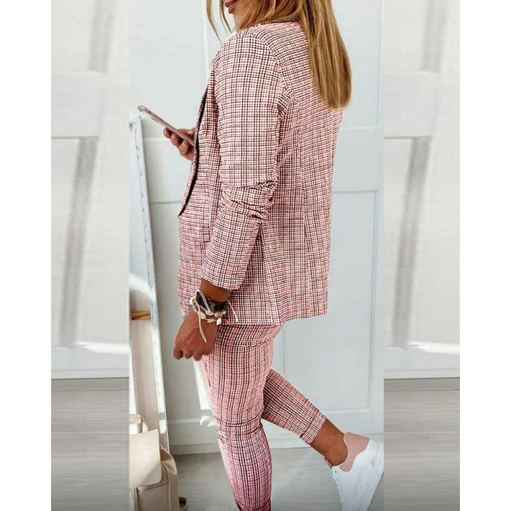 Damen Blazer und Hose Set Echoarchiv