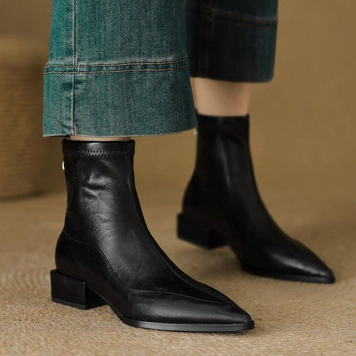 Damen Elegante spitze Stiefeletten Echo Archiv
