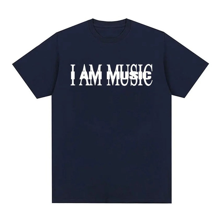 Damen T-Shirt mit modernem Typografie-Druck Echo Archiv