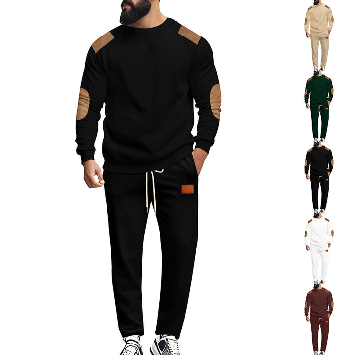 Herren modisches Sportanzug Set mit elastischem Bund und praktischen Taschen Echoarchiv