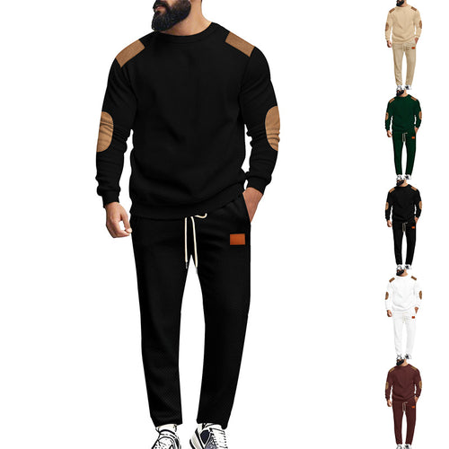 Herren modisches Sportanzug Set mit elastischem Bund und praktischen Taschen Echoarchiv