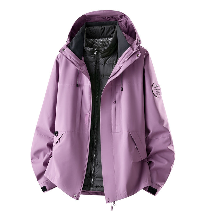 Damen Multifunktionale Outdoorjacke mit herausnehmbarer Stepp-Innenjacke Echoarchiv