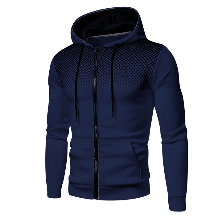 Herren Sportlicher Hoodie mit atmungsaktiver Netzstruktur Echoarchiv