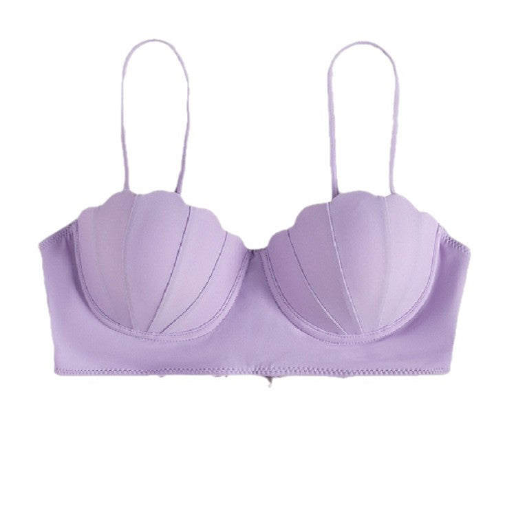 Damen Bikinoberteil mit Rüschen-Design Echo Archiv