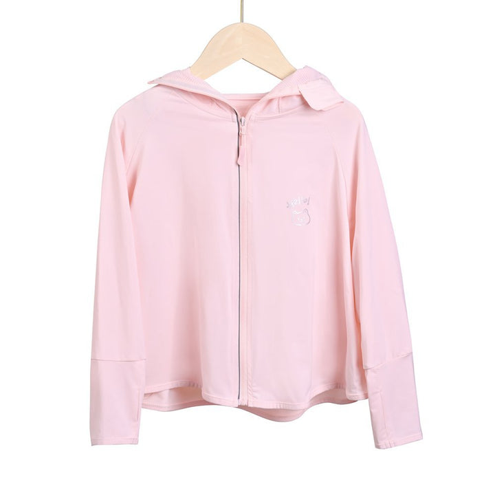 Damen sportliche Kapuzenjacke mit leichtem UV-Schutz Echo Archiv