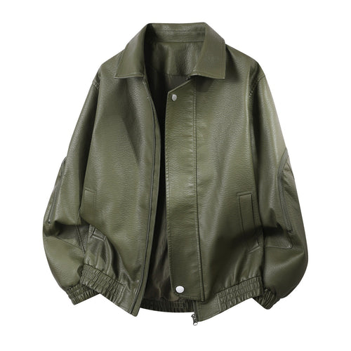 Herren Elegante und bequeme Lederjacke Echo Archiv