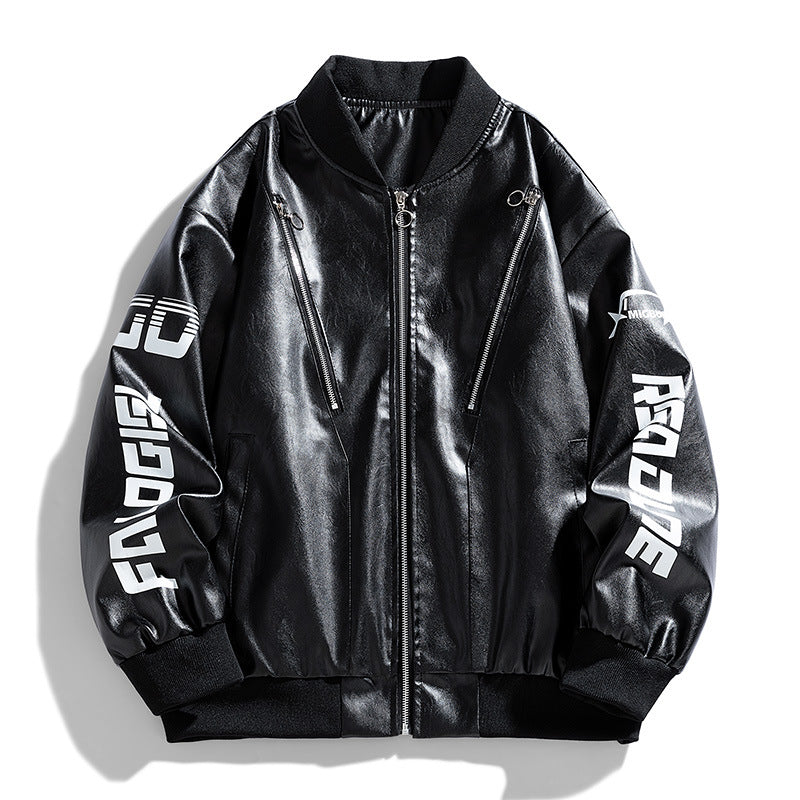 Herren Stylische Übergangsjacke mit hohem Kragen Echo Archiv