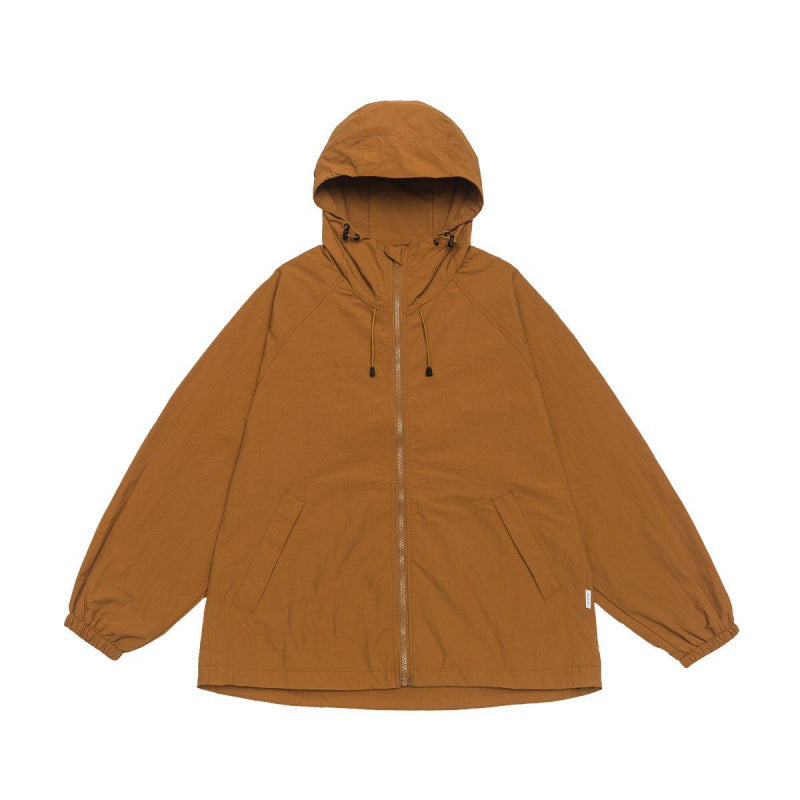 Unisex Weitgeschnittene Kapuzenjacke im Parka‑Style mit verlängertem Rückenteil und Tunnelzug Echo Archiv
