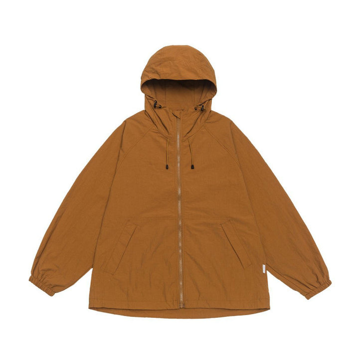 Unisex Weitgeschnittene Kapuzenjacke im Parka‑Style mit verlängertem Rückenteil und Tunnelzug Echo Archiv