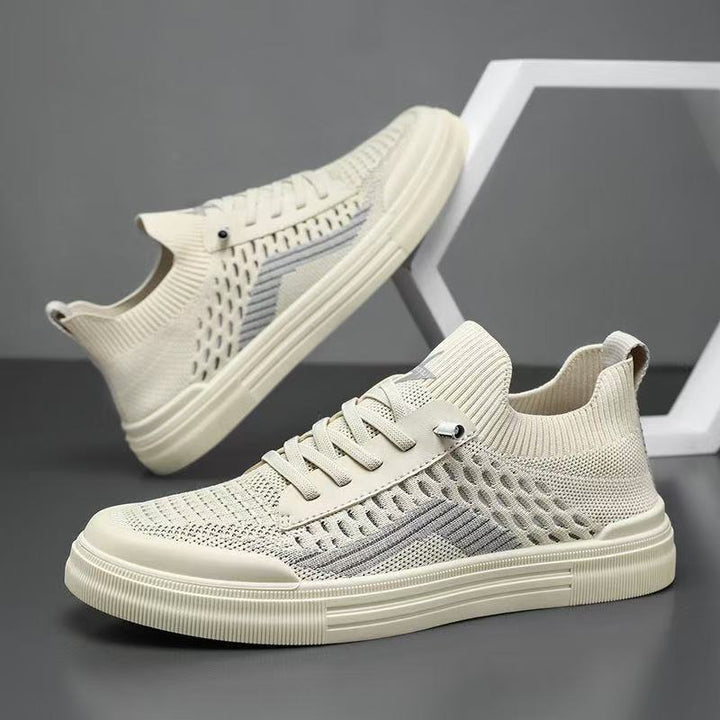 Herren Atmungsaktive Strick-Sneaker mit sockenhaftem Schaft und dämpfender Gummisohle Echoarhiv – Norré