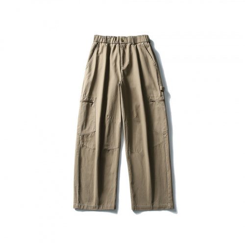 Herren Weite Utility-Cargohose mit elastischem Bund und aufgesetzten Taschen Echo Archiv