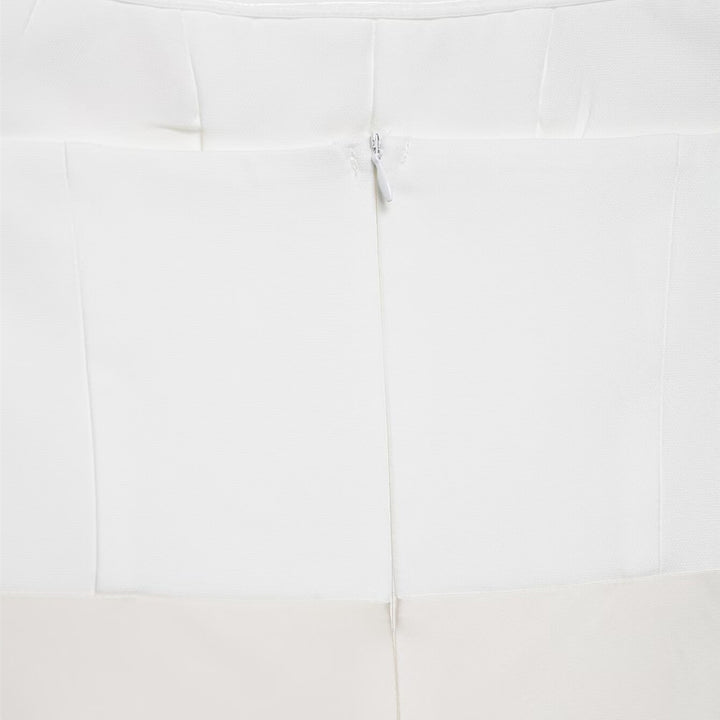 Damen langes Satin Abendkleid mit elegantem Drapé Echo Archiv