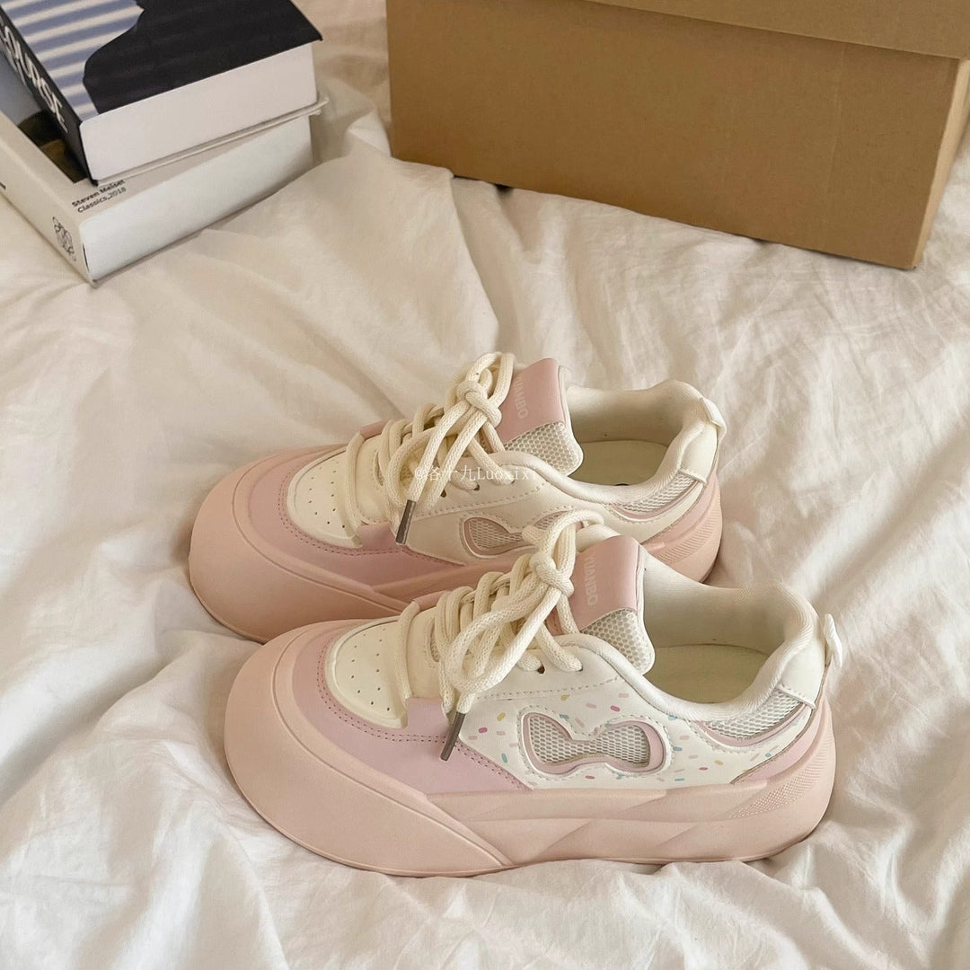 Damen Sportliche Sneakers mit dicker, flexibel dämpfender Sohle Echo Archiv