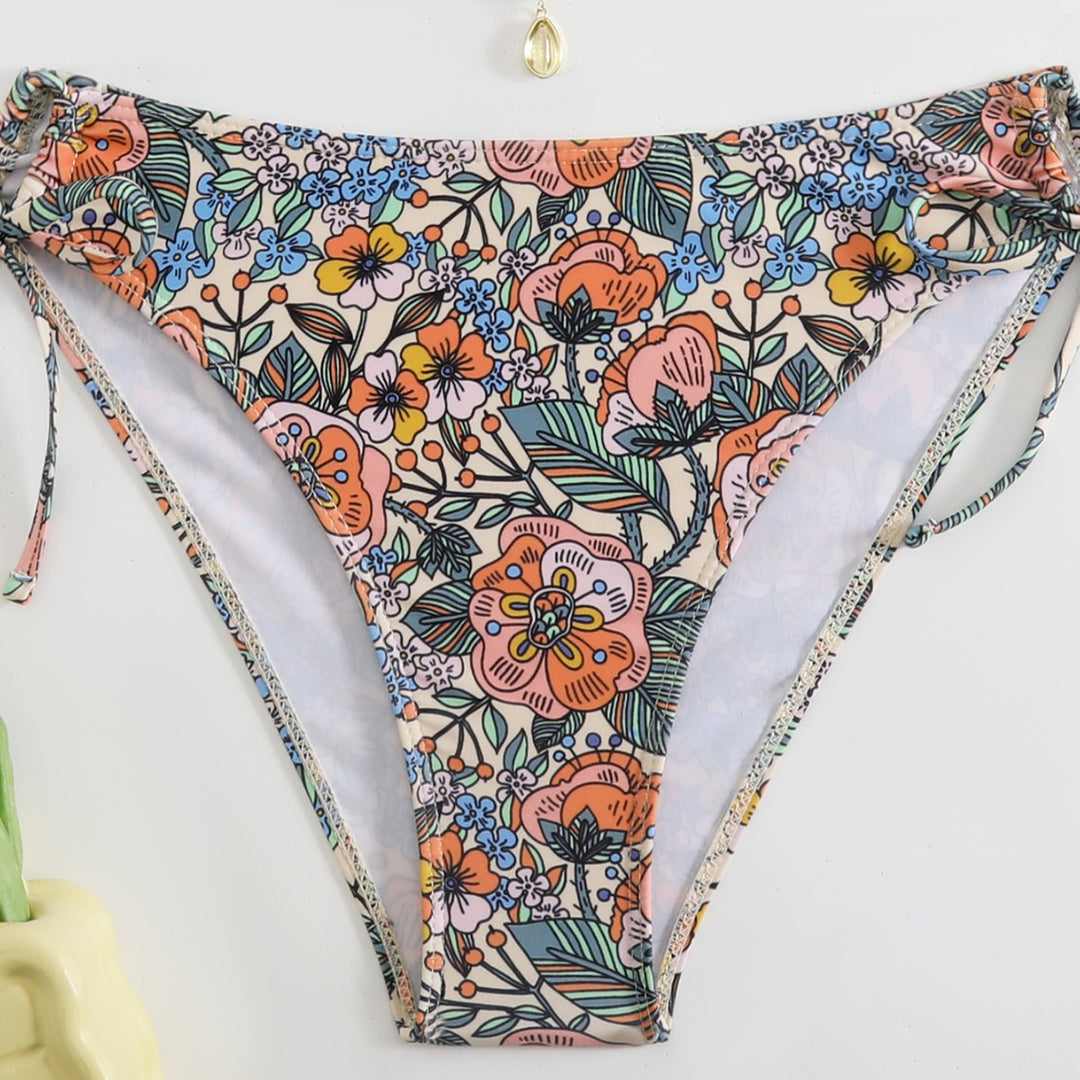 Damen Blumenmuster Bikini-Set Echo Archiv