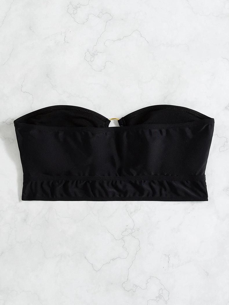 Damen Bandeau-Bikini-Oberteil mit elegantem Ringdetail Echo Archiv