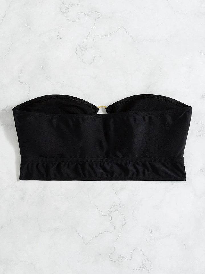 Damen Bandeau-Bikini-Oberteil mit elegantem Ringdetail Echo Archiv