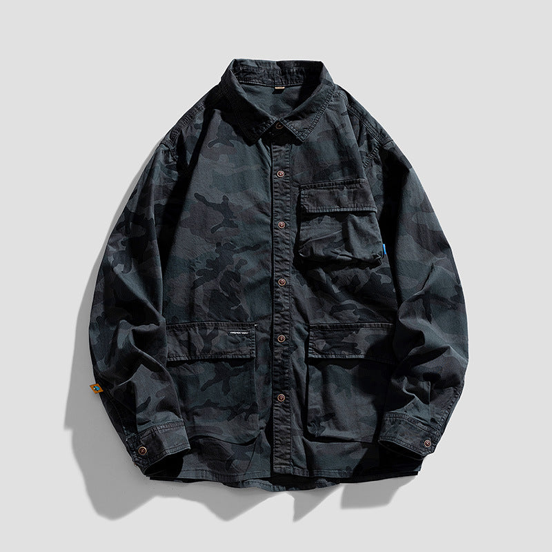 Herren camouflierte Utility-Hemdjacke Echoarchiv