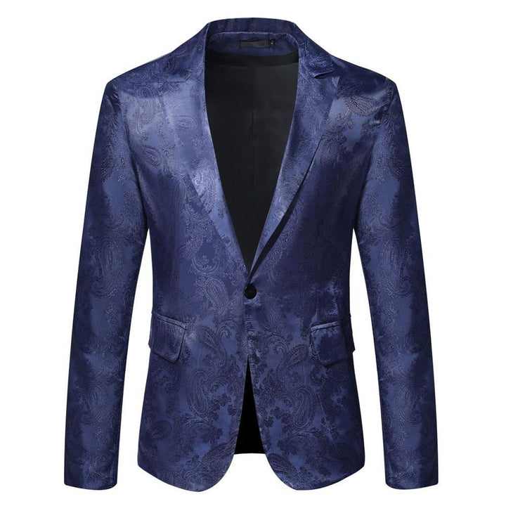 Herren eleganter Blazer mit Paisleymuster Echoarchiv