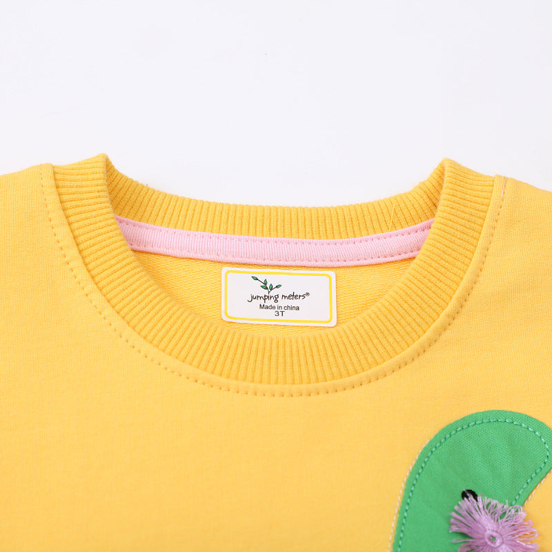 Mädchen Sweatshirt mit kreativem Dinosaurier-Design Echo Archiv