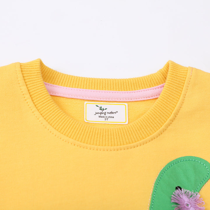Mädchen Sweatshirt mit kreativem Dinosaurier-Design Echo Archiv