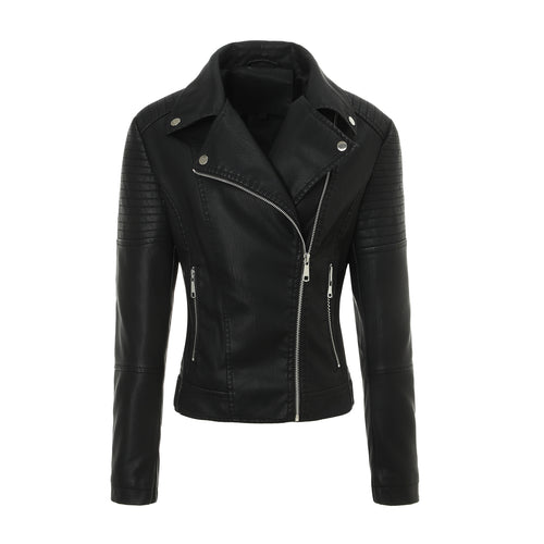 Damen Modische Bikerjacke mit Steppdesign Echo Archiv