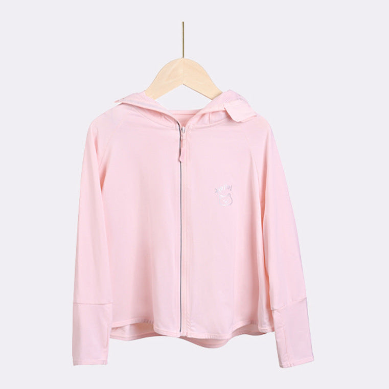 Mädchen leichte Sonnenjacke mit Kapuze Echo Archiv