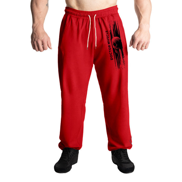 Herren Bequeme Sportjogginghose mit seitlichen Taschen und verstellbarem Kordelzug Echoarchiv