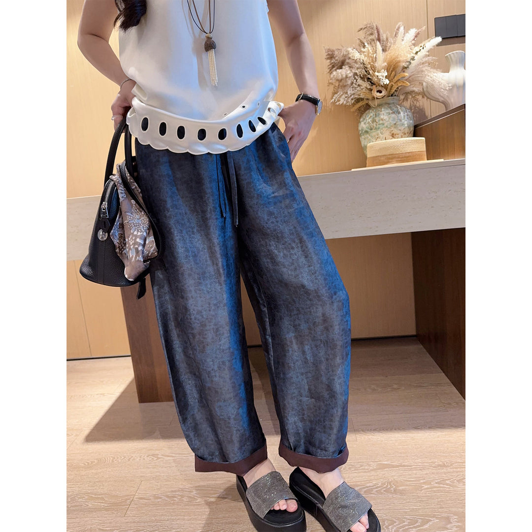 Damen Modische und bequeme Freizeit-Culotte Echoarchiv