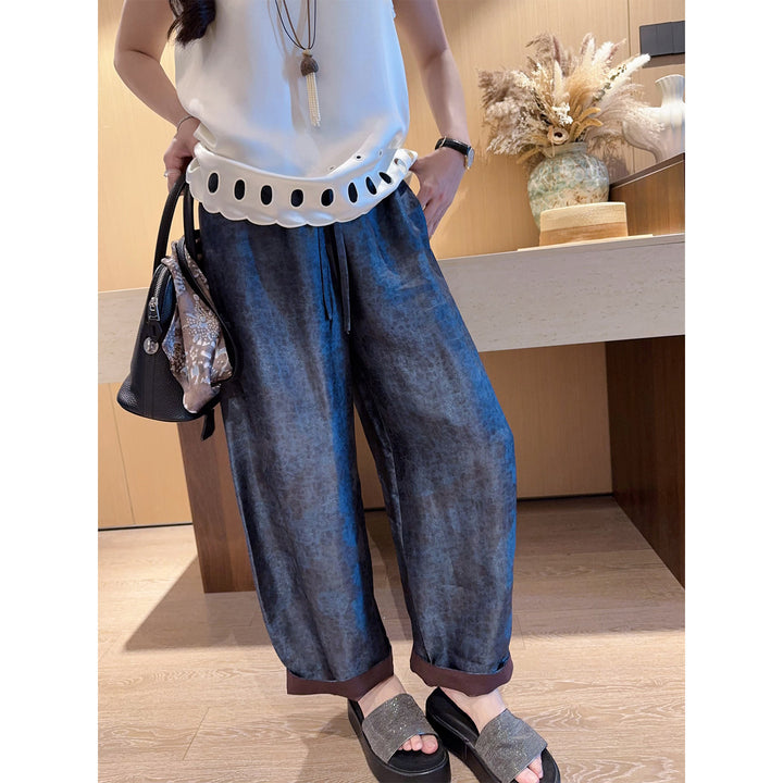 Damen Modische und bequeme Freizeit-Culotte Echoarchiv