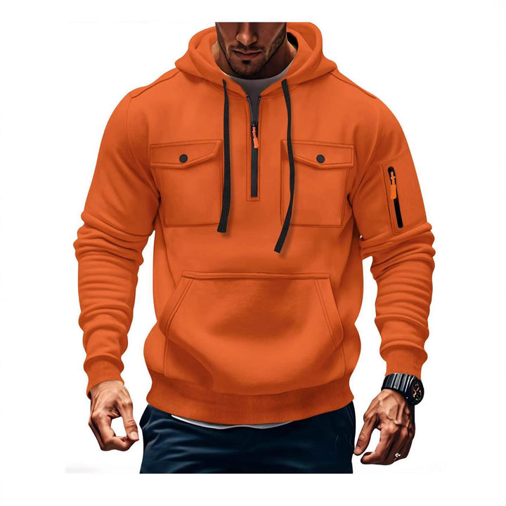 Herren Funktions Hoodie mit praktischen Taschen Echoarchiv