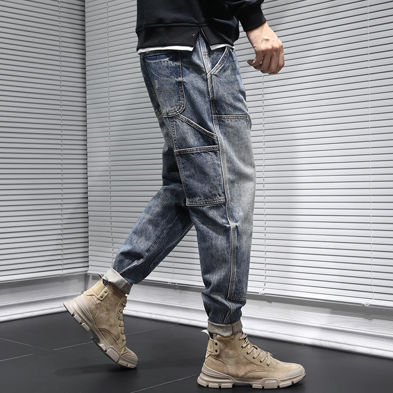 Herren Modische Cargo-Jeans Echoarchiv 1788342012