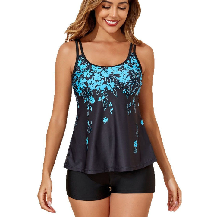 Damen Tankini mit floralem Design und Shorts Echo Archiv