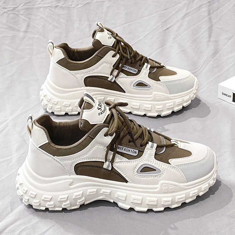 Damen modische Chunky Sneakers mit griffiger Sohle Echo Archiv