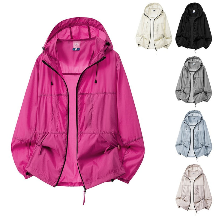 Herren Leichte Outdoor-Windjacke mit Kapuze Echo Archiv