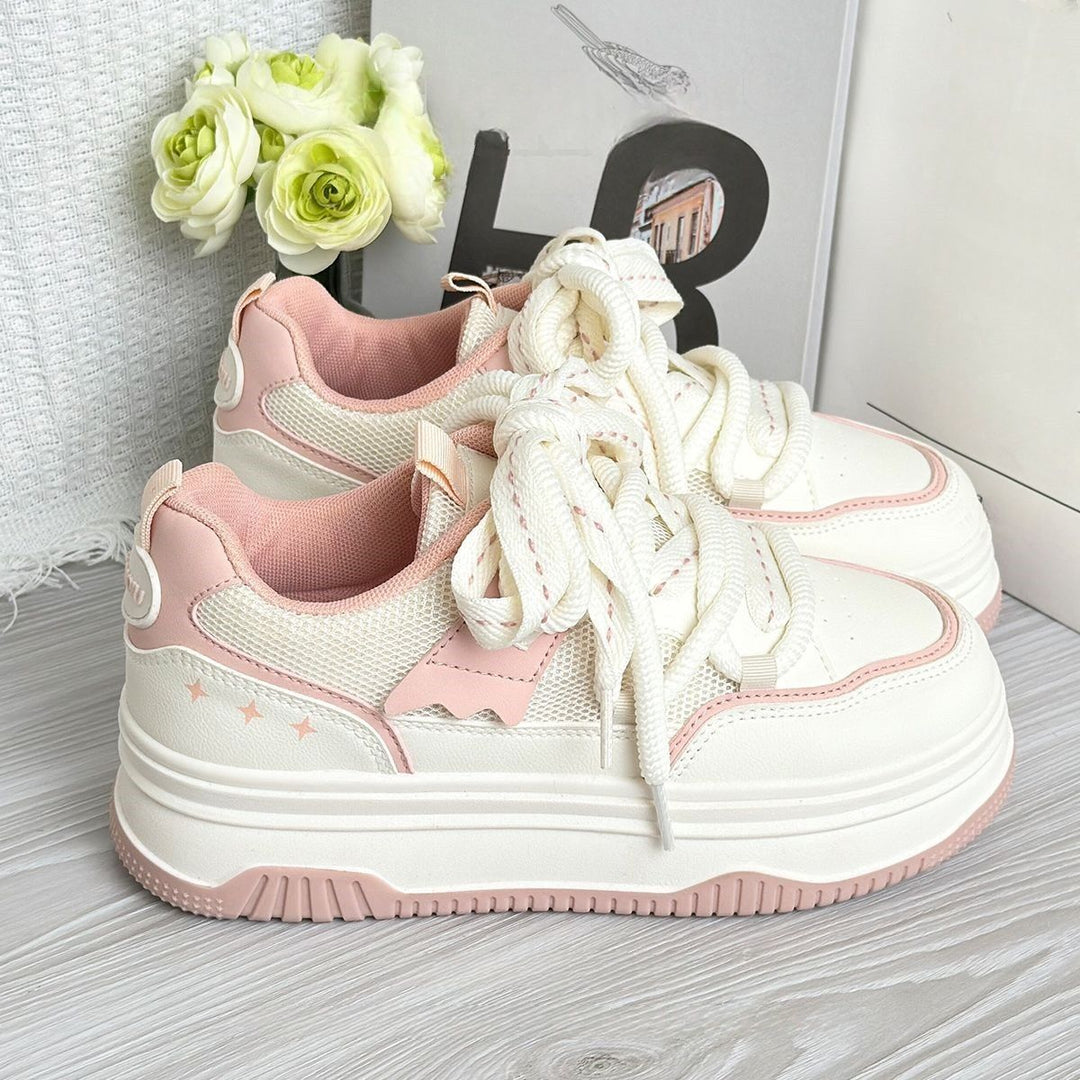 Damen Sportliche Sneaker mit dicker Sohle Echo Archiv