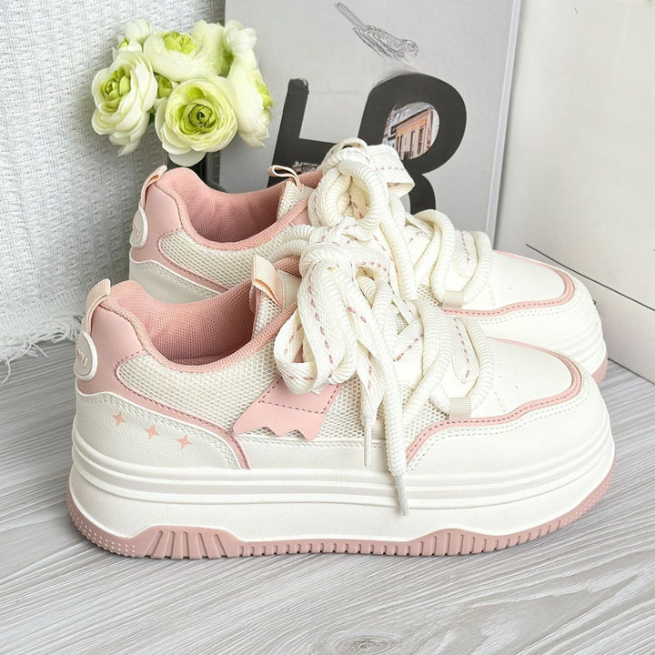 Damen Sportliche Sneaker mit dicker Sohle Echo Archiv