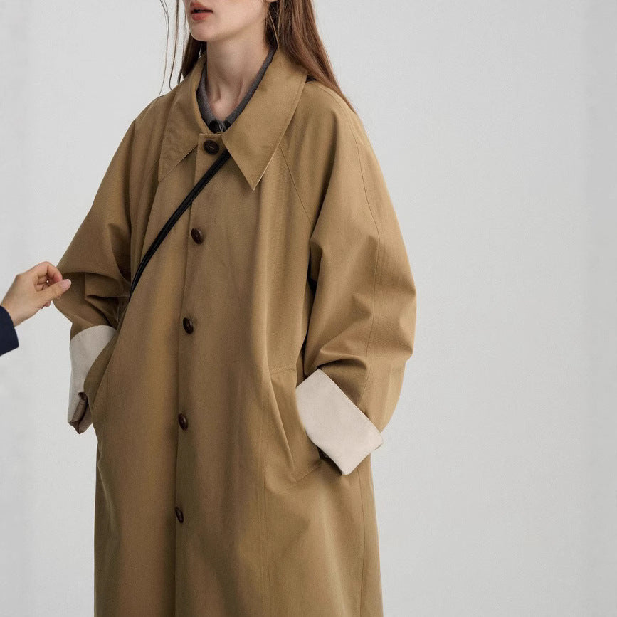 Damen Übergroßer City-Trenchcoat Echoarchiv
