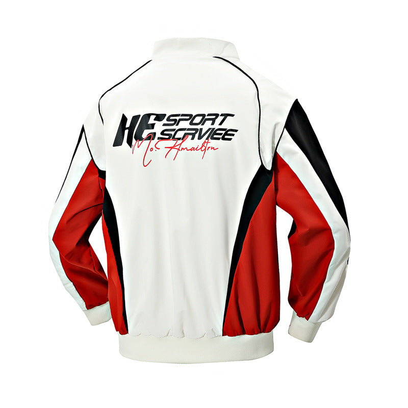 Herren Sportliche Rennjacke mit hoher Atmungsaktivität Echo Archiv