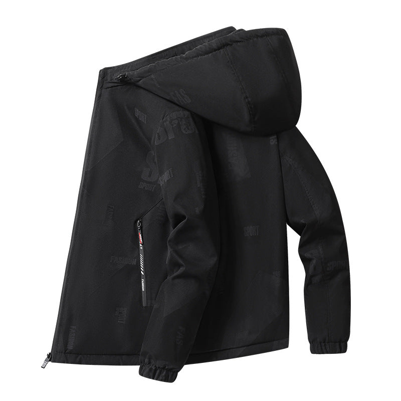 Herren Sportliche Warmjacke Echo Archiv