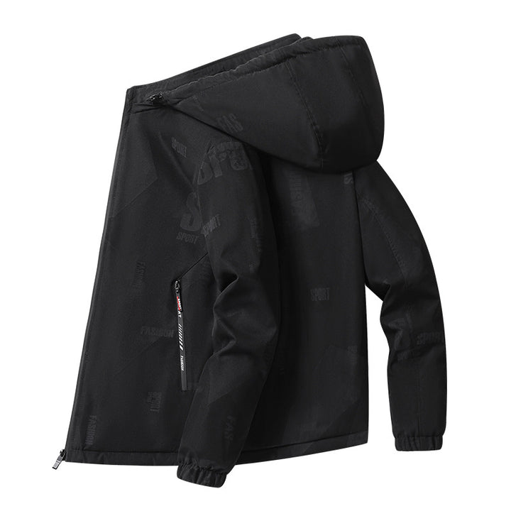 Herren Sportliche Warmjacke Echo Archiv