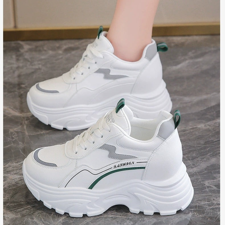 Damen Chunky Sneakers mit atmungsaktivem Obermaterial und dämpfender Laufsohle Echo Archiv