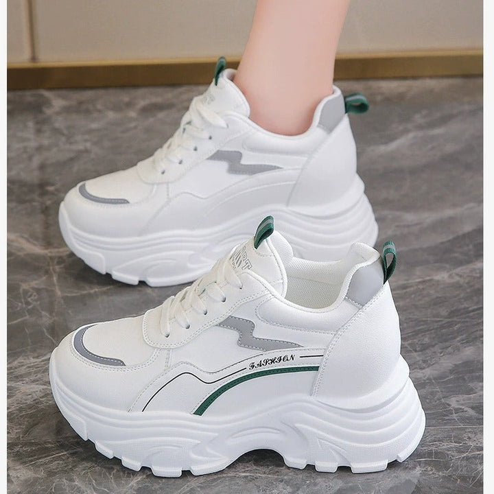 Damen Chunky Sneakers mit atmungsaktivem Obermaterial und dämpfender Laufsohle Echo Archiv