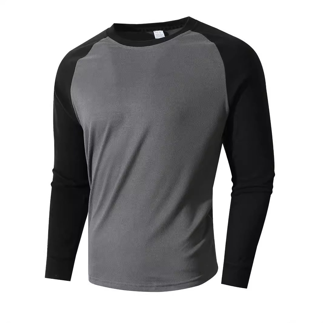 Herren Sportliches Langarmshirt mit Raglanärmeln Echoarchiv