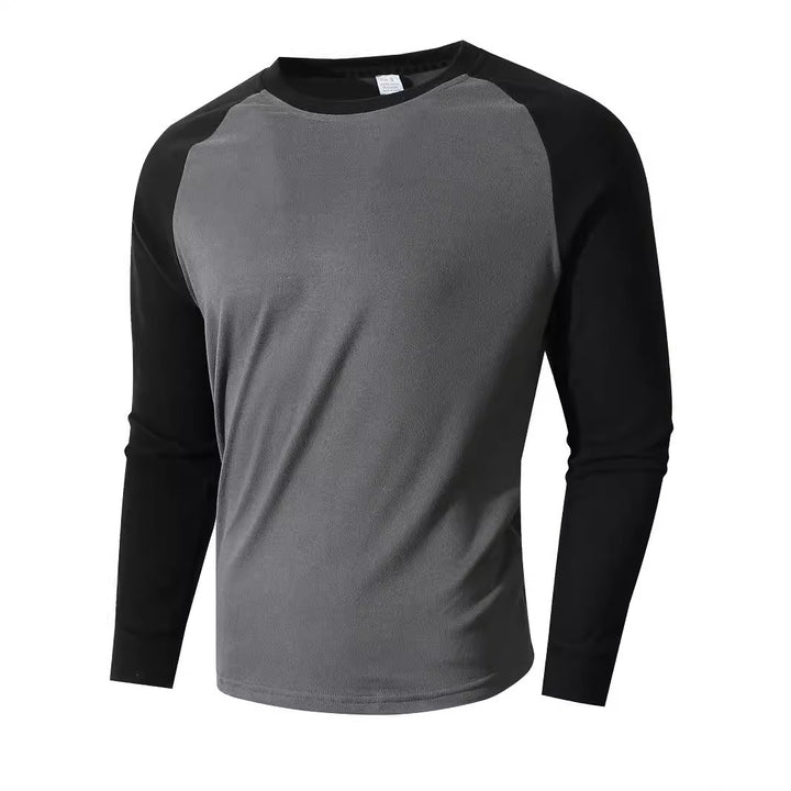 Herren Sportliches Langarmshirt mit Raglanärmeln Echoarchiv